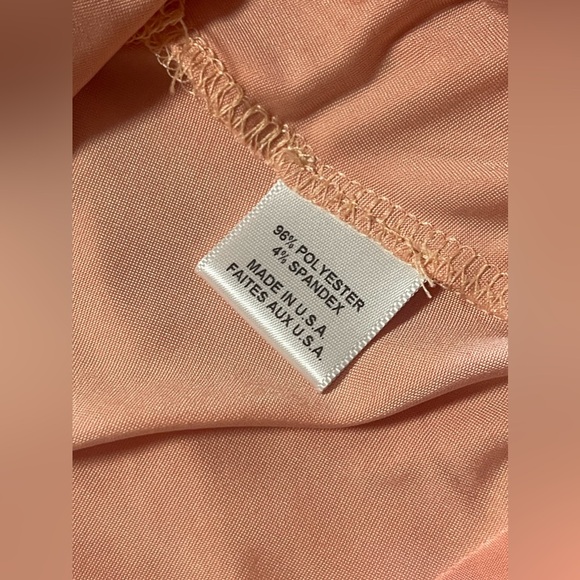 MISA Los Angeles Domino Mini Dress in Apricot Size S NWT - Picture 10 of 12